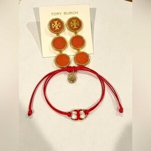 TORY BURCH• EARRINGS AND BRACELETS